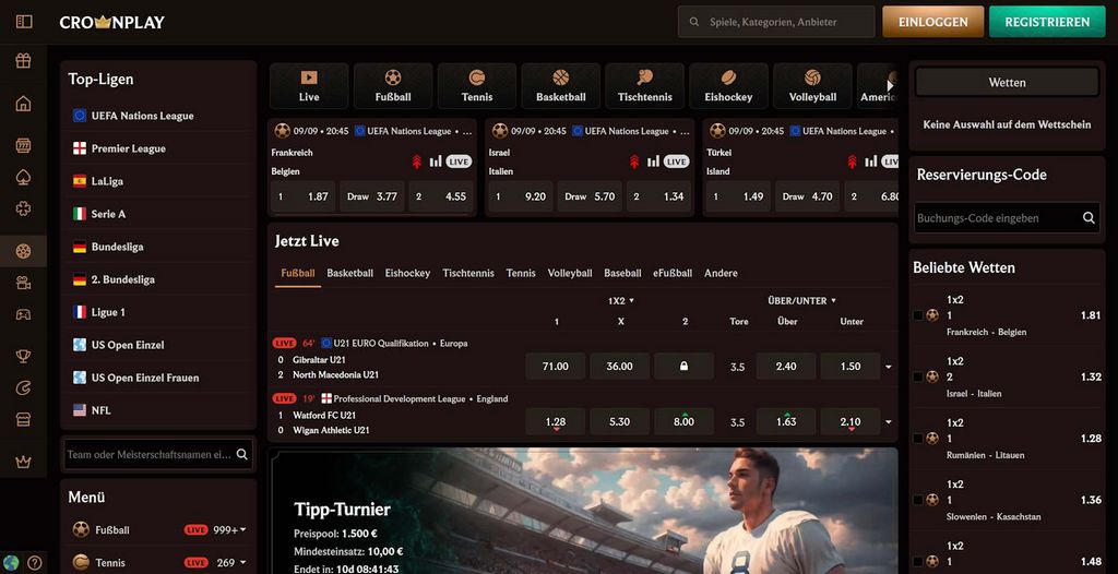 CrownPlay Casino site